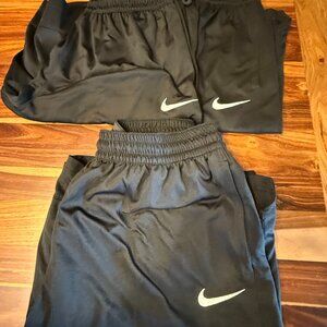 Vintage Nike Baggy Basketball Shorts Mens XL Black (dri fit)